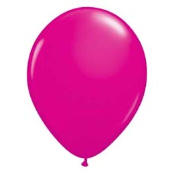 Gumi Lufi - Egyszínű - Vadmálna rózsaszín - 28cm