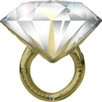 Fólia Lufi - Esküvői - Gyémánt Gyűrű 94 cm